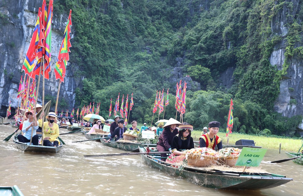 Lễ hội Sắc vàng Tam Cốc mang đậm bản sắc văn hóa nông nghiệp - Ảnh 5.
