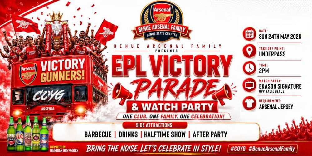 CĐV trên khắp thế giới diễu hành, mổ bò ăn mừng chức vô địch của Arsenal - Ảnh 15.
