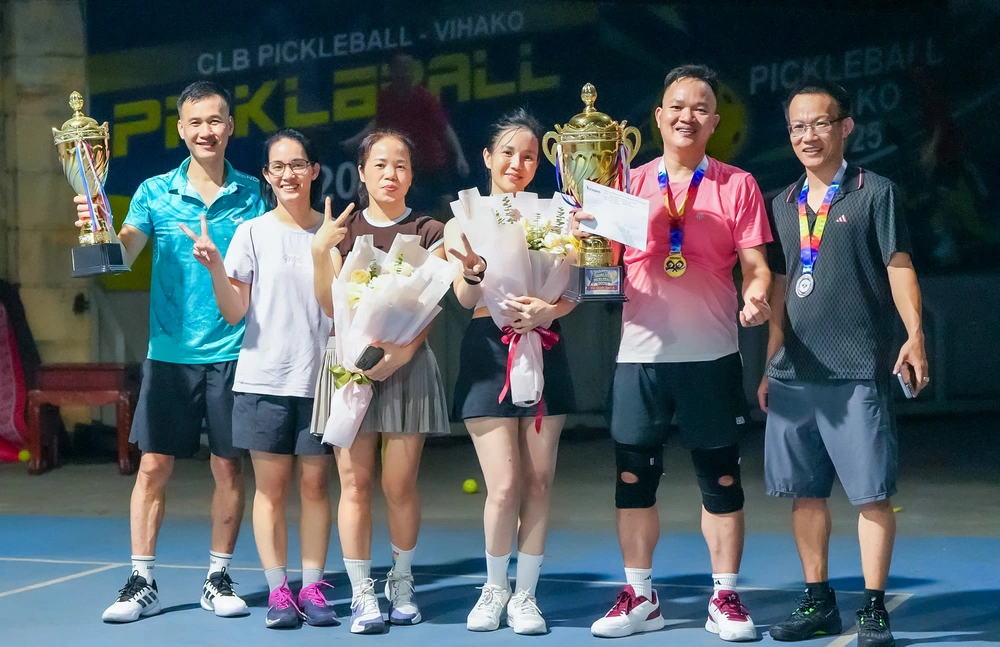 "Pickleball Family Happiness 2026" lan tỏa tinh thần gắn kết gia đình - Ảnh 4. "Pickleball Family Happiness 2026" lan tỏa tinh thần gắn kết gia đình - Ảnh 4.
