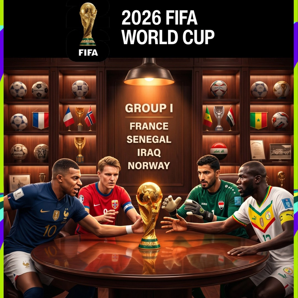 Lịch thi đấu World Cup 2026 - Bảng I - Ảnh 1. Lịch thi đấu World Cup 2026