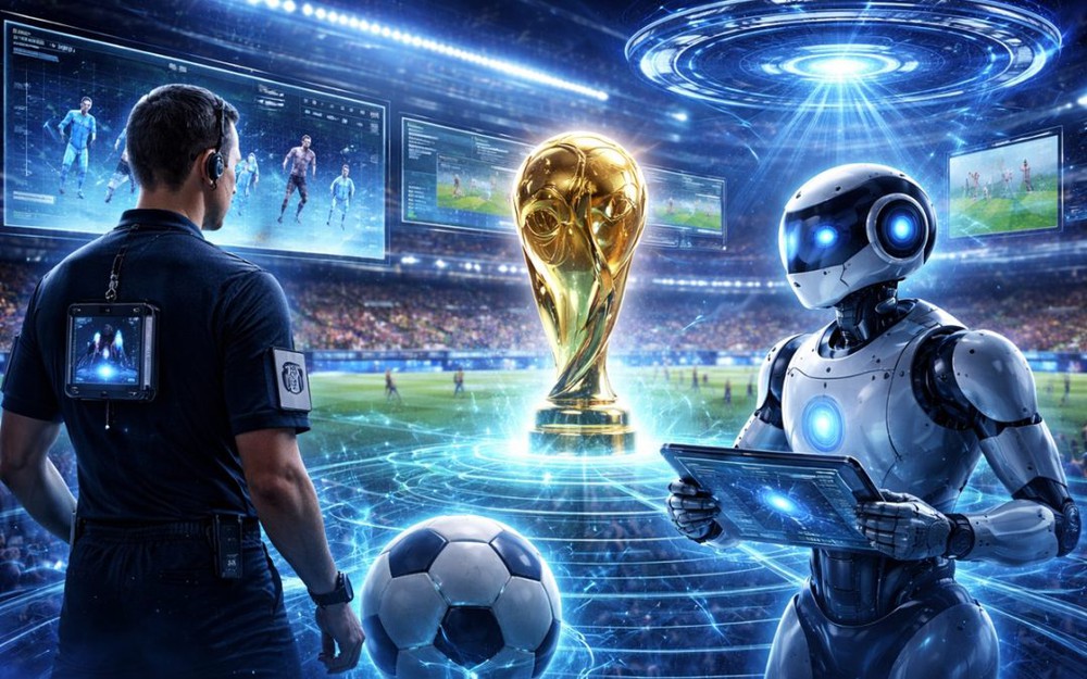 World Cup 2026: Kỳ World Cup của trí tuệ nhân tạo - Ảnh 1. World Cup 2026: Kỳ World Cup của trí tuệ nhân tạo - Ảnh 1.