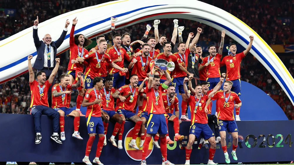 World Cup 2026: ĐT Tây Ban Nha là ứng viên số 1 cho chức vô địch, Argentina chỉ xếp thứ 4 - Ảnh 1. World Cup 2026: ĐT Tây Ban Nha là ứng viên số 1 cho chức vô địch, Argentina chỉ xếp thứ 4 - Ảnh 1.