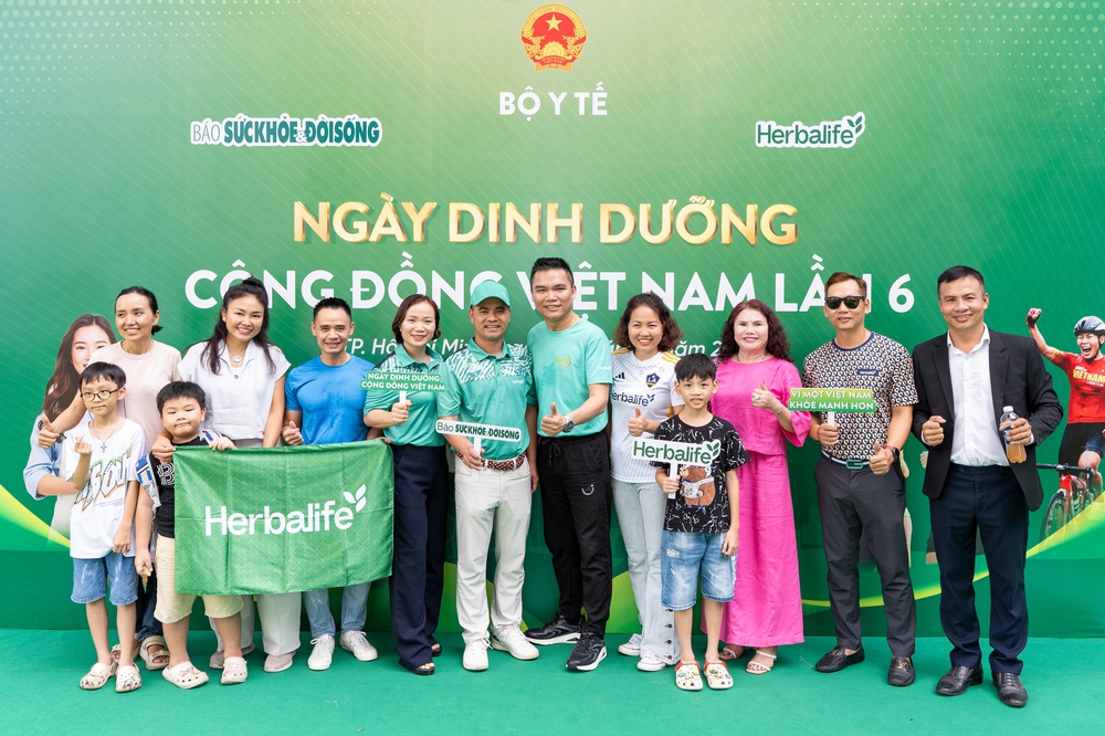 Herbalife Việt Nam đồng hành Ngày dinh dưỡng cộng đồng Việt Nam - Ảnh 1. Herbalife Việt Nam đồng hành Ngày dinh dưỡng cộng đồng Việt Nam - Ảnh 1.