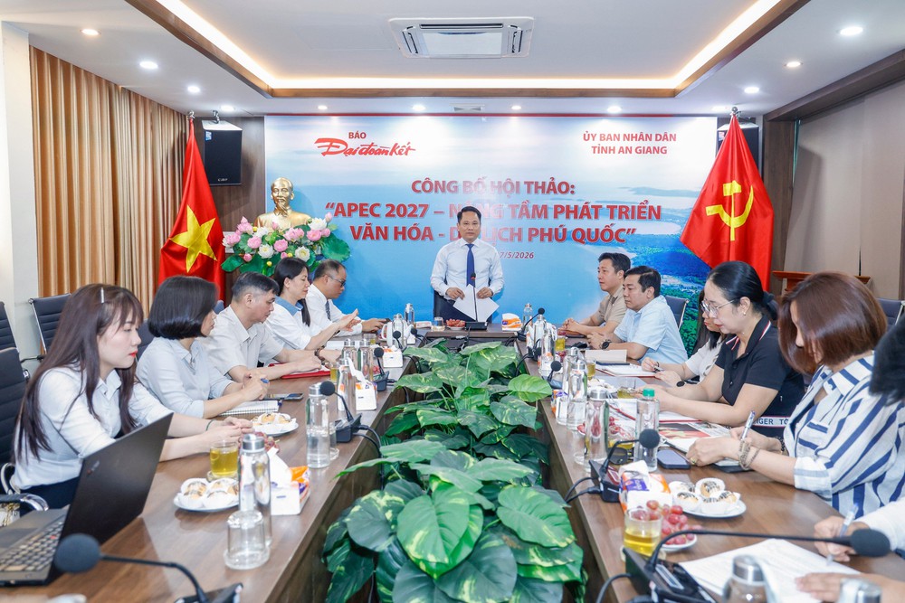 Công bố Hội thảo quốc tế "APEC 2027 - Nâng tầm phát triển văn hóa - du lịch Phú Quốc" - Ảnh 1.
