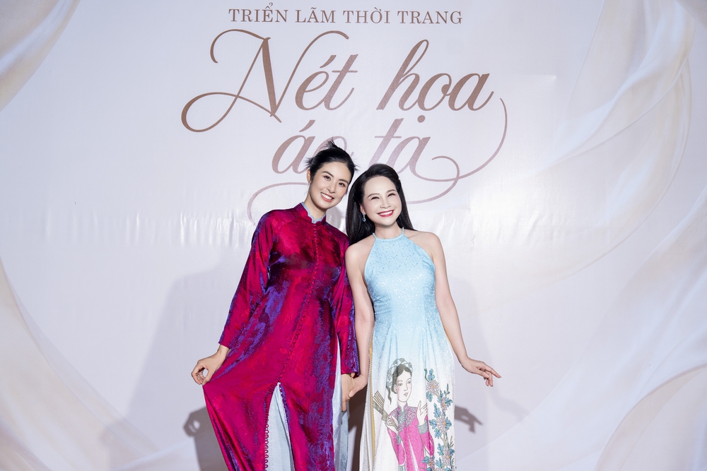 Triển lãm "Nét họa áo ta" tôn vinh vẻ đẹp áo dài và văn hoá Việt Nam - Ảnh 3. Triển lãm "Nét họa áo ta" tôn vinh vẻ đẹp áo dài và văn hoá Việt Nam - Ảnh 3.