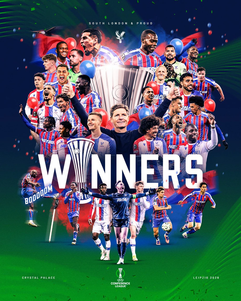 Crystal Palace vô địch UEFA Conference League mùa giải 2025-2026 Crystal Palace vô địch UEFA Conference League mùa giải 2025-2026