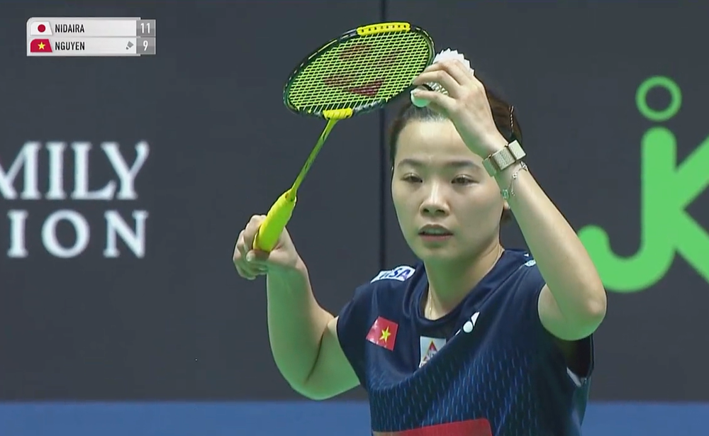 Nguyễn Thùy Linh gục ngã trước tay vợt Nhật Bản, dừng bước ngay vòng 1 Singapore Open 2026 - Ảnh 1. Nguyễn Thùy Linh gục ngã trước tay vợt Nhật Bản, dừng bước ngay vòng 1 Singapore Open 2026 - Ảnh 1.