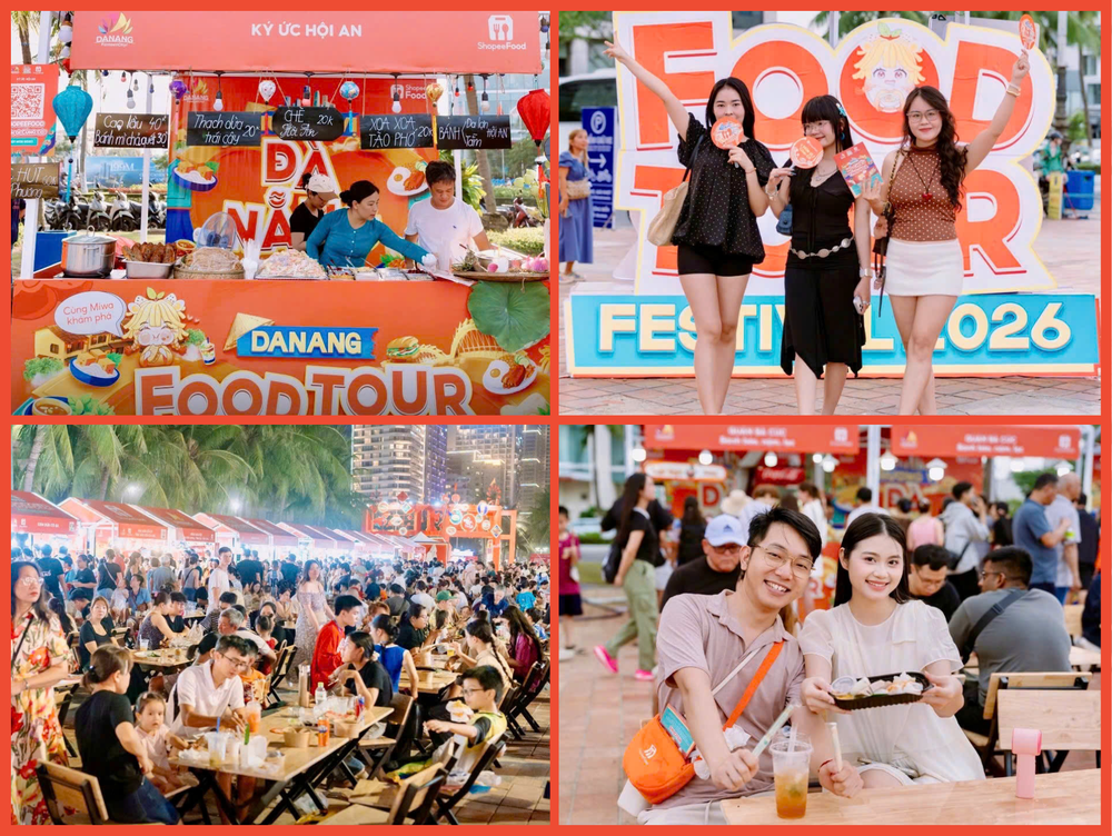 ShopeeFood phủ cam mùa hè Đà Nẵng với tinh hoa ẩm thực xứ Quảng cùng lễ hội sôi động - Ảnh 2. ShopeeFood phủ cam mùa hè Đà Nẵng với tinh hoa ẩm thực xứ Quảng cùng lễ hội sôi động - Ảnh 2.