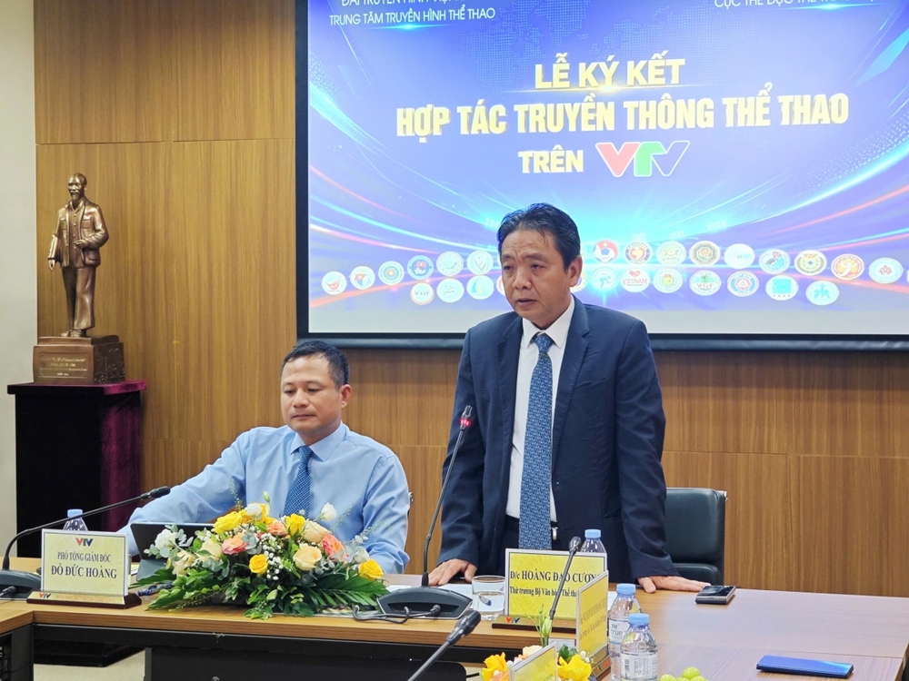 Cục TDTT Việt Nam và VTV ký kết hợp tác truyền thông - Ảnh 2.
