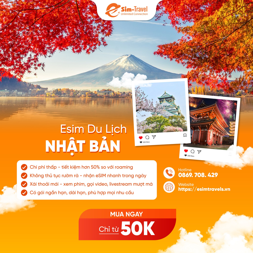 Mua eSIM Nhật Bản trước chuyến đi: xu hướng được nhiều khách Việt lựa chọn - Ảnh 2. Mua eSIM Nhật Bản trước chuyến đi: xu hướng được nhiều khách Việt lựa chọn - Ảnh 2.