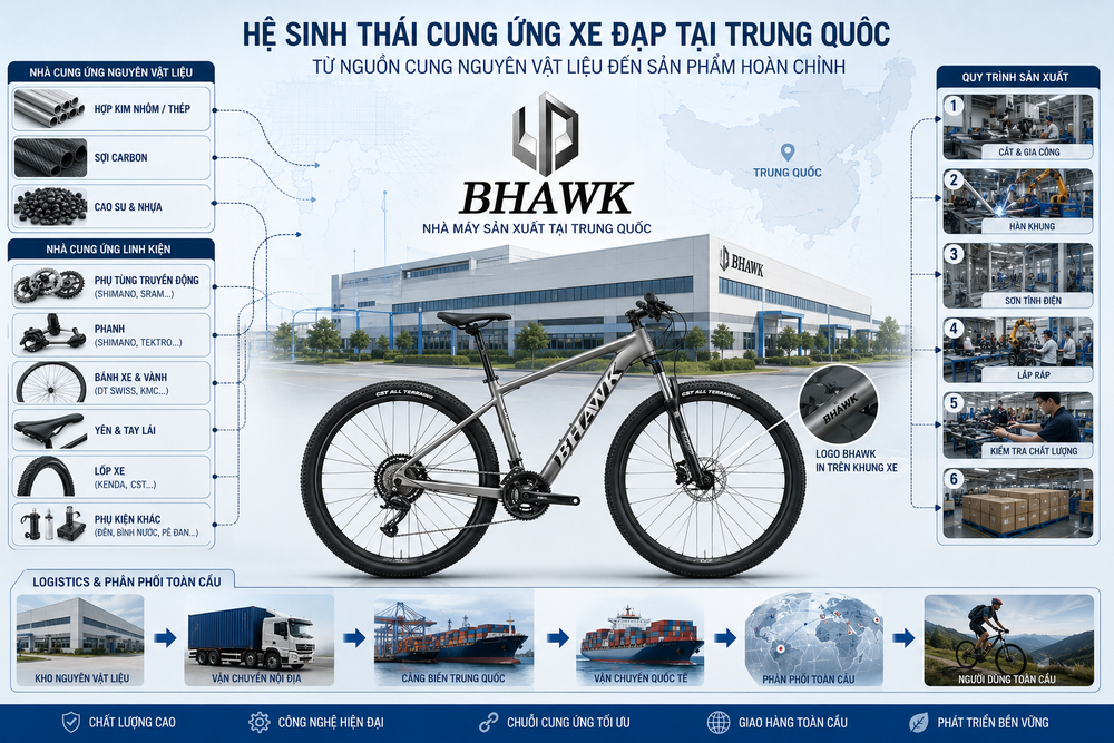 Xe đạp BHAWK: Khi chất lượng vượt trội đi cùng sự thấu hiểu khách hàng - Ảnh 1. Xe đạp BHAWK: Khi chất lượng vượt trội đi cùng sự thấu hiểu khách hàng - Ảnh 1.