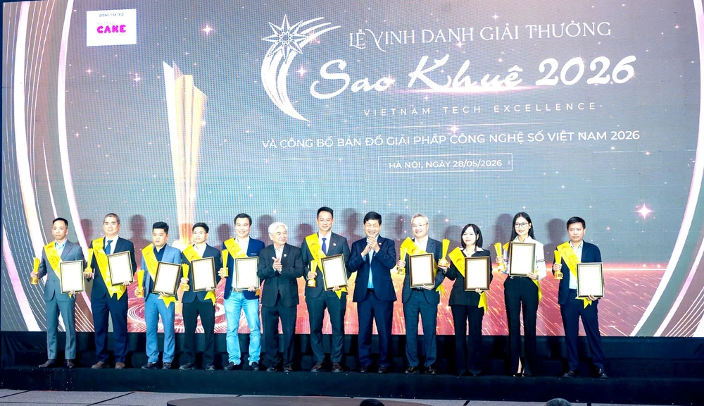 Giải thưởng Sao Khuê 2026: Vinh danh 123 nền tảng, dịch vụ và giải pháp số xuất sắc - Ảnh 1. Giải thưởng Sao Khuê 2026: Vinh danh 123 nền tảng, dịch vụ và giải pháp số xuất sắc - Ảnh 1.