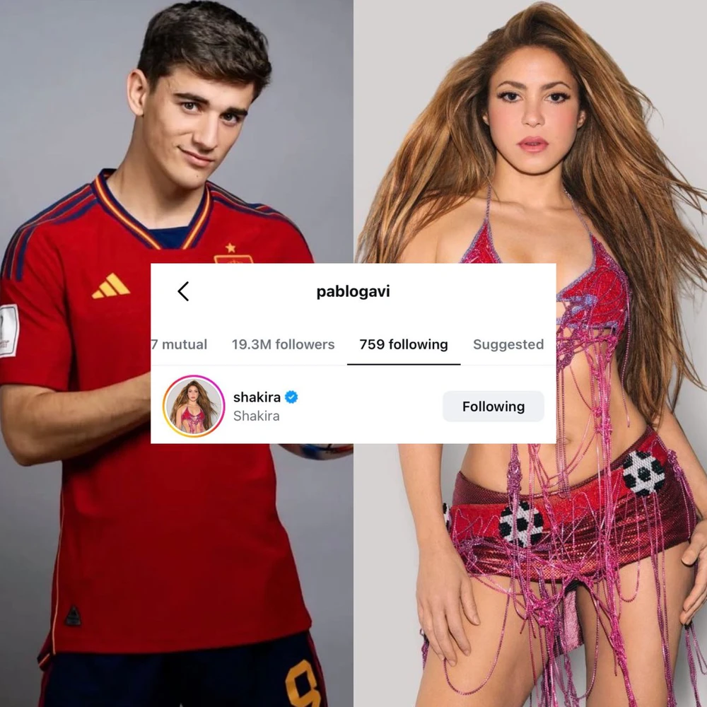 Shakira làm bùng nổ mạng xã hội với lời nhắn chúc mừng sao Barca được triệu tập dự World Cup 2026 - Ảnh 1. Shakira làm bùng nổ mạng xã hội với lời nhắn chúc mừng sao Barca được triệu tập dự World Cup 2026 - Ảnh 1.