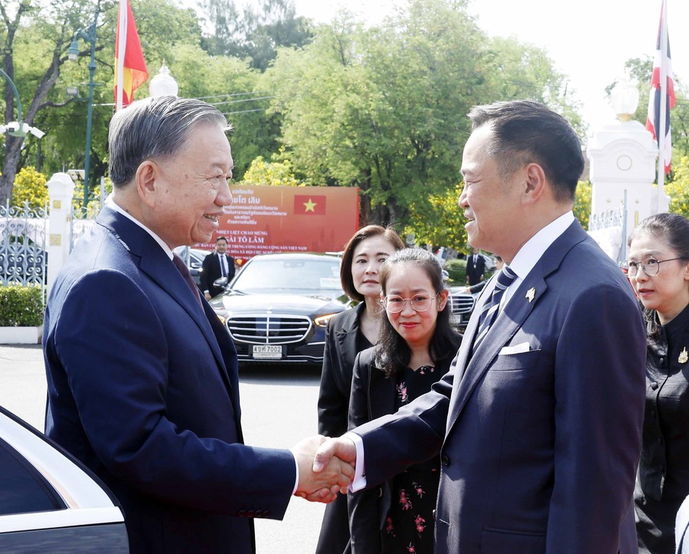 Truyền thông Thái Lan đưa tin đậm nét về chuyến thăm chính thức của Tổng Bí thư, Chủ tịch nước Tô Lâm - Ảnh 1.