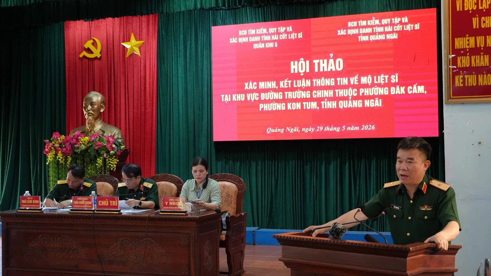 Có đủ căn cứ để tiến hành khai quật, quy tập mộ liệt sĩ tập thể tại khu vực đường Trường Chinh, Quảng Ngãi - Ảnh 2.