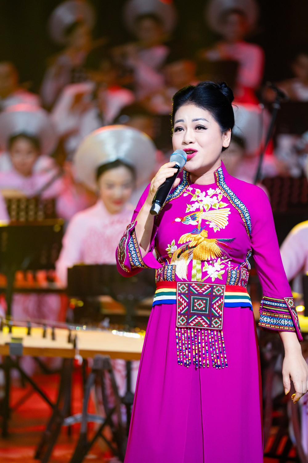 Hòa nhạc "Âm thanh Đất Việt": Khơi dậy niềm tự hào về âm nhạc truyền thống Việt Nam - Ảnh 6. Hòa nhạc "Âm thanh Đất Việt": Khơi dậy niềm tự hào về âm nhạc truyền thống Việt Nam - Ảnh 6.