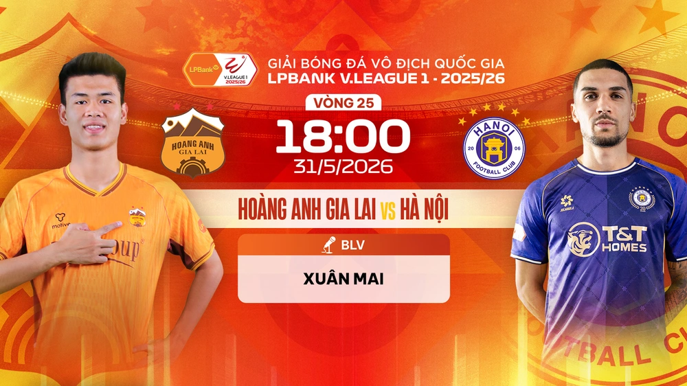 Link xem trực tiếp bóng đá Hoàng Anh Gia Lai vs Hà Nội FC 18h00 hôm nay, V-League vòng 25 - Ảnh 3.