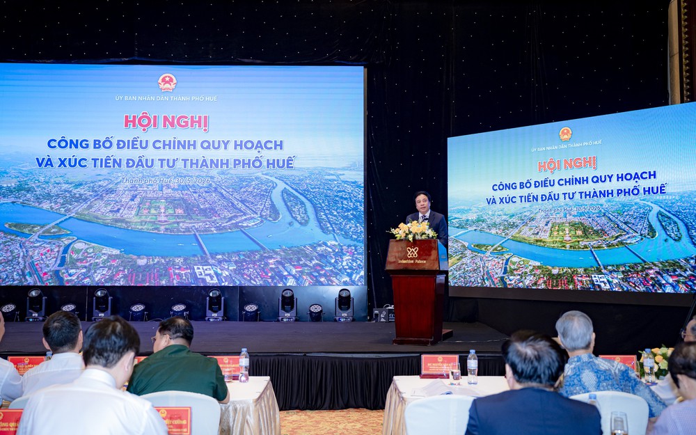 Huế công bố điều chỉnh quy hoạch thời kỳ 2021 - 2030 - Ảnh 1. Huế công bố điều chỉnh quy hoạch thời kỳ 2021 - 2030 - Ảnh 1.