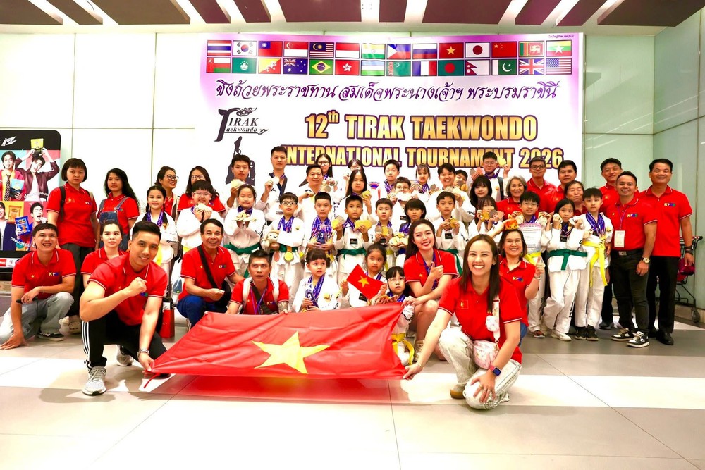 Taekwondo Việt Nam giành ngôi á quân ở giải quốc tế - Ảnh 1. Taekwondo Việt Nam giành ngôi á quân ở giải quốc tế - Ảnh 1.