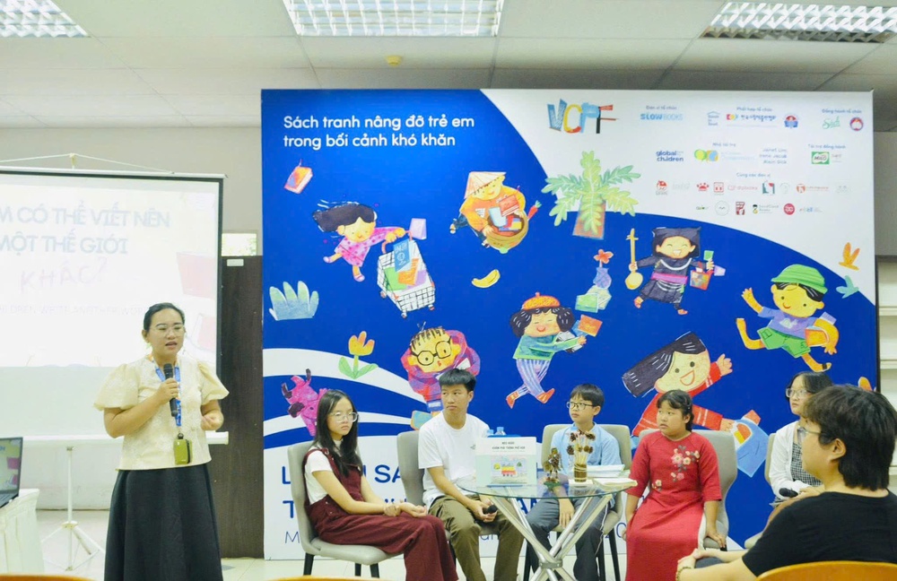 Để tiếng nói của trẻ em được cất lên trong sáng tạo - Ảnh 5. Để tiếng nói của trẻ em được cất lên trong sáng tạo - Ảnh 5.