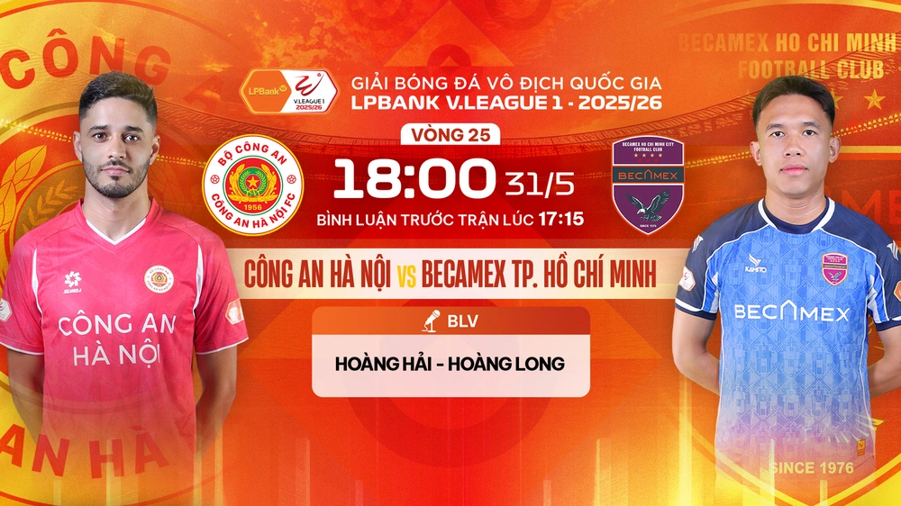 Link xem trực tiếp bóng đá CAHN vs Becamex TP.HCM 18h00 hôm nay, V-League vòng 25 - Ảnh 3. Link xem trực tiếp bóng đá CAHN vs Becamex TP.HCM 18h00 hôm nay, V-League vòng 25 - Ảnh 3.