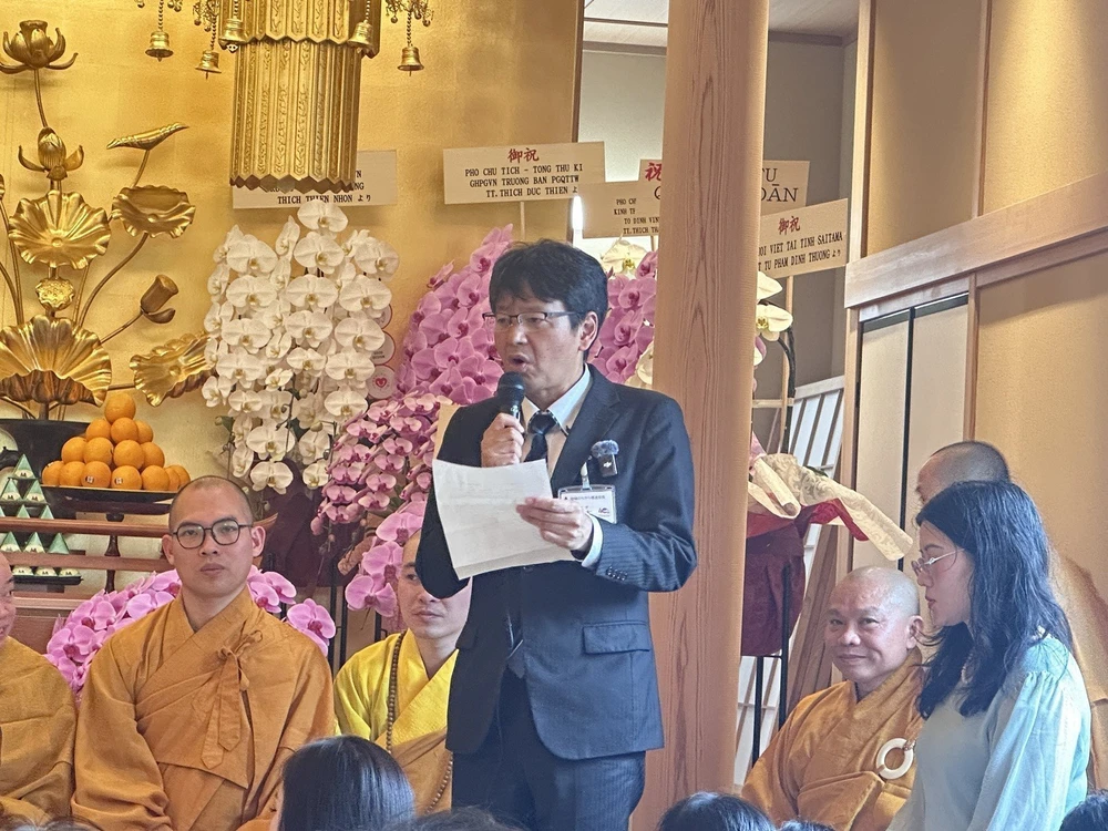 Khánh thành ngôi chùa Việt Nam đầu tiên tại thủ đô Nhật Bản - Ảnh 4.