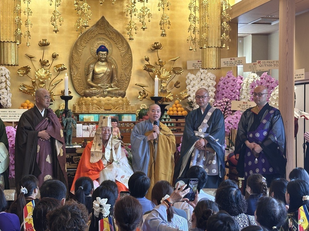 Khánh thành ngôi chùa Việt Nam đầu tiên tại thủ đô Nhật Bản - Ảnh 3.
