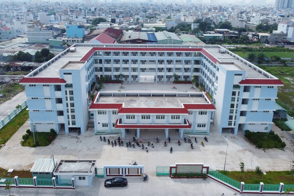 Thành phố Hồ Chí Minh: 150 ngày đêm hoàn thành 1.000 phòng học mới - Ảnh 1.
