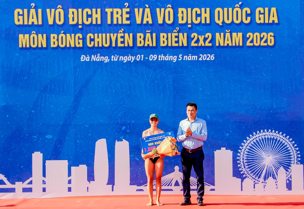 Hơn 200 VĐV tranh tài Giải Bóng chuyền bãi biển 2026 - Ảnh 2.