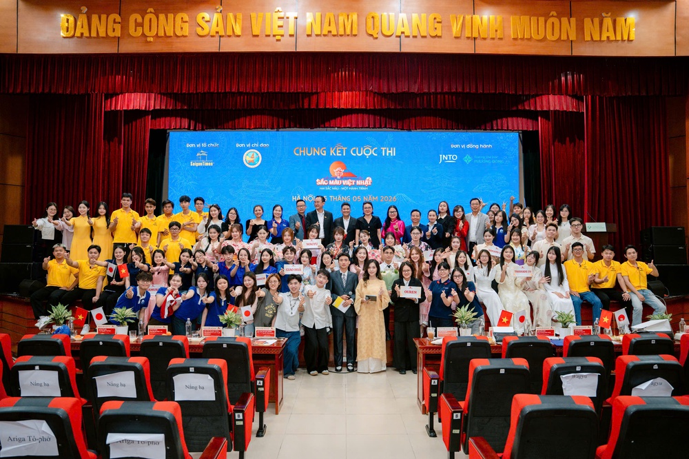 Lễ công bố và trao giải cuộc thi "Sắc màu Việt – Nhật" - Ảnh 2.