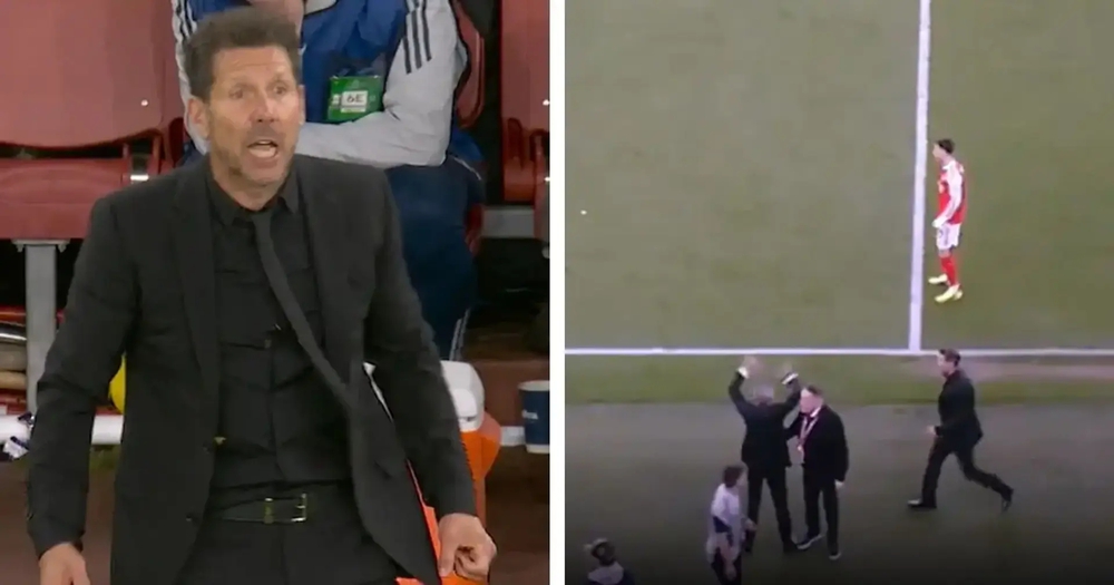 Simeone đòi ăn thua đủ với giám đốc kỹ thuật của Arsenal - Ảnh 1.