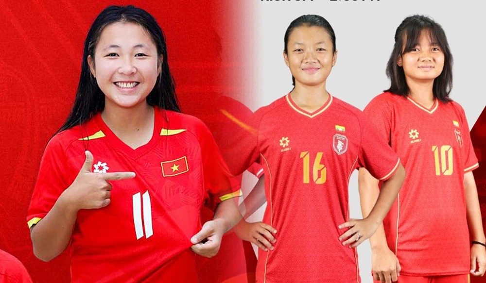 Lịch thi đấu bóng đá hôm nay 6/5: Trực tiếp U17 nữ Việt Nam đấu với U17 nữ Myanmar - Ảnh 1.
