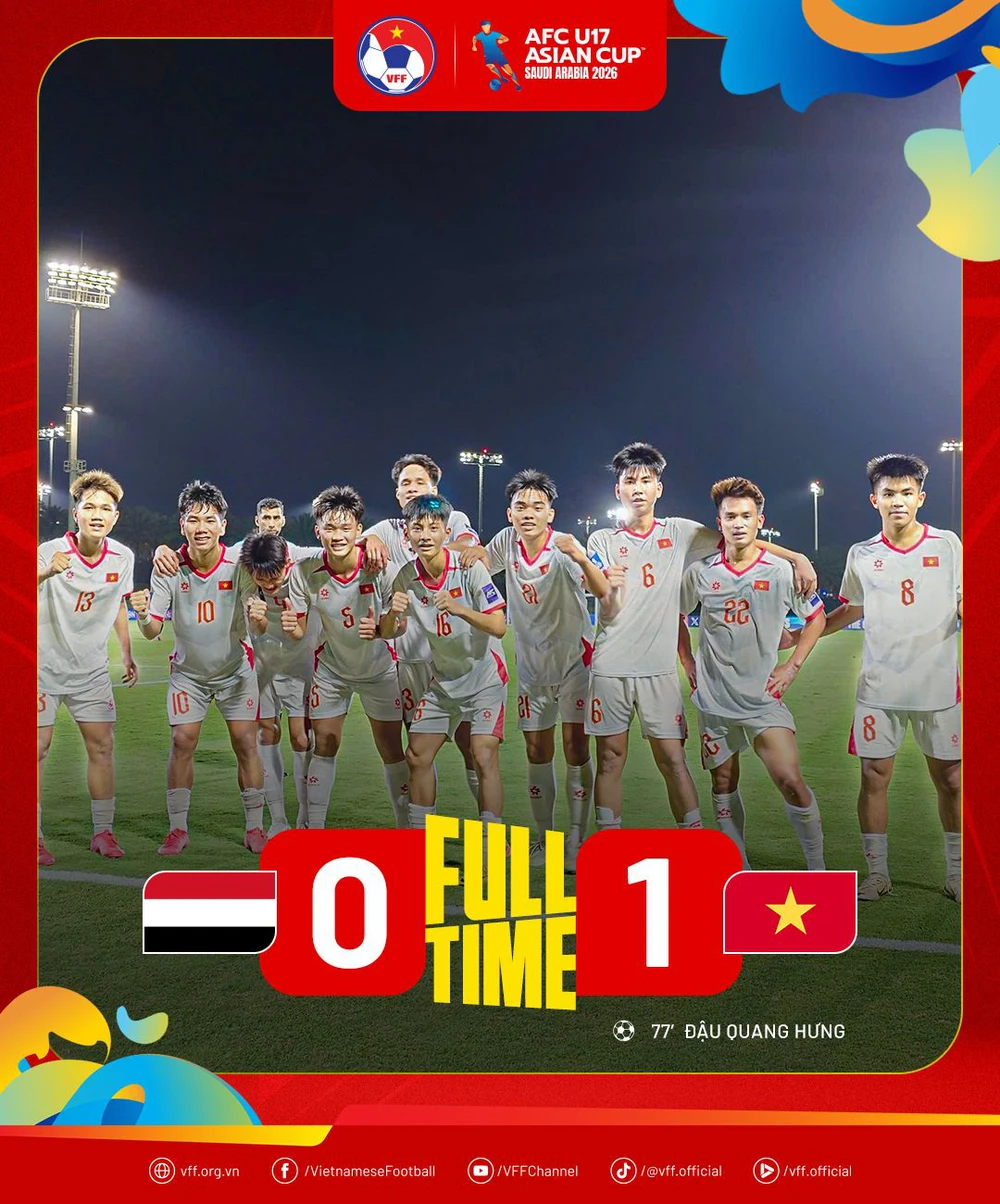 THỐNG KÊ: U17 Việt Nam giành chiến thắng đầu tiên ở châu lục sau 1 thập kỷ - Ảnh 3.