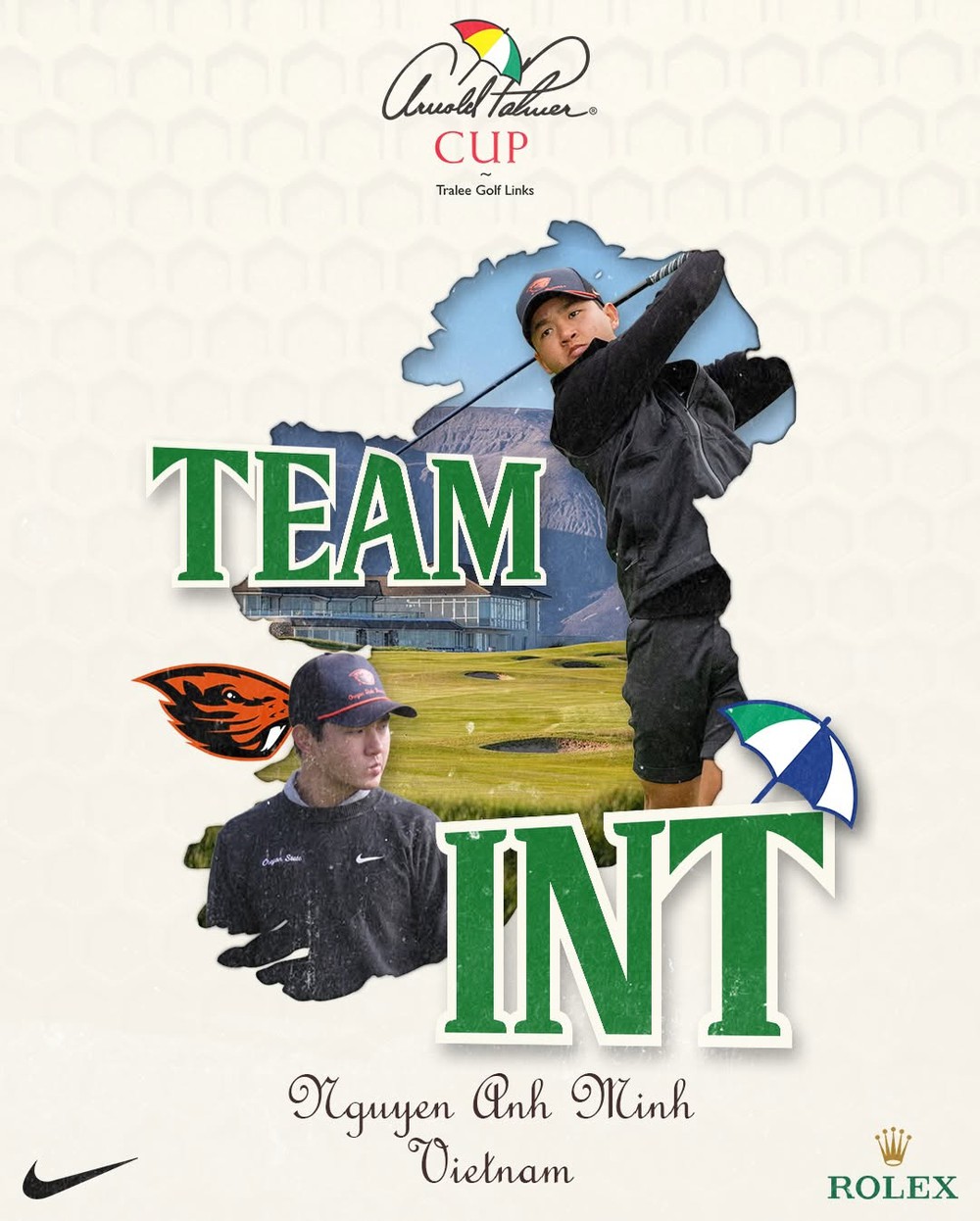 Lần đầu trong lịch sử golf Việt Nam có đại diện tranh tài tại giải đấu Arnold Palmer Cup - Ảnh 1.