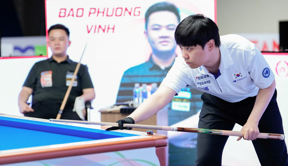 Bao Phương Vinh về nhì đầy tiếc nuối tại giải carom châu Á 2026 - Ảnh 1.
