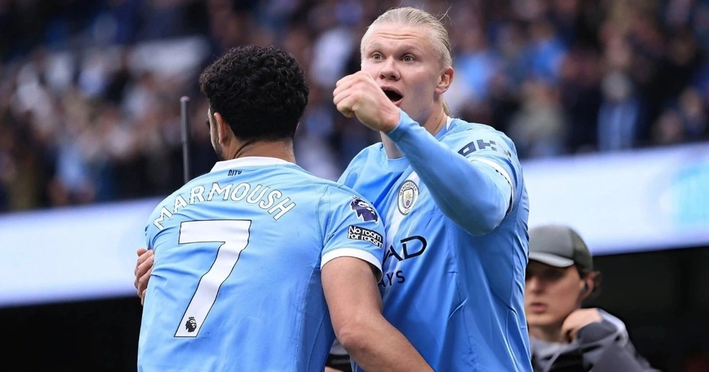 Doku tỏa sáng, Man City gây sức ép nghẹt thở lên Arsenal trong cuộc đua vô địch Ngoại hạng Anh - Ảnh 2.