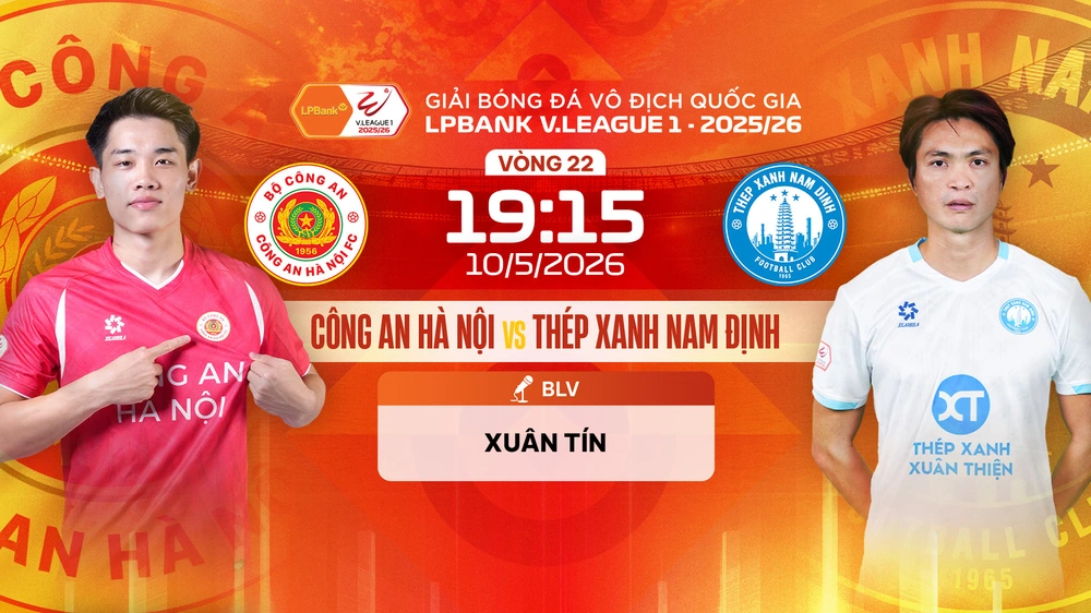 Link xem trực tiếp bóng đá Công an Hà Nội vs Thép Xanh Nam Định 19h15 hôm nay, V-League vòng 22 - Ảnh 3. Link xem trực tiếp bóng đá Công an Hà Nội vs Thép Xanh Nam Định 19h15 hôm nay, V-League vòng 22 - Ảnh 3.