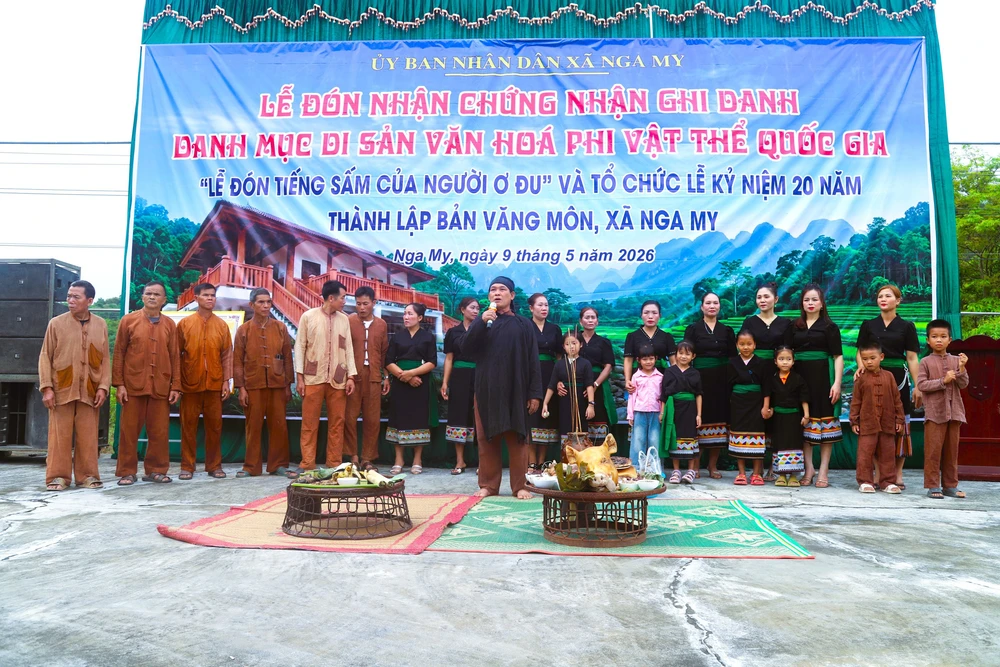 Gìn giữ di sản văn hóa truyền thống của người Ơ Đu trong dòng chảy hiện đại - Ảnh 5.