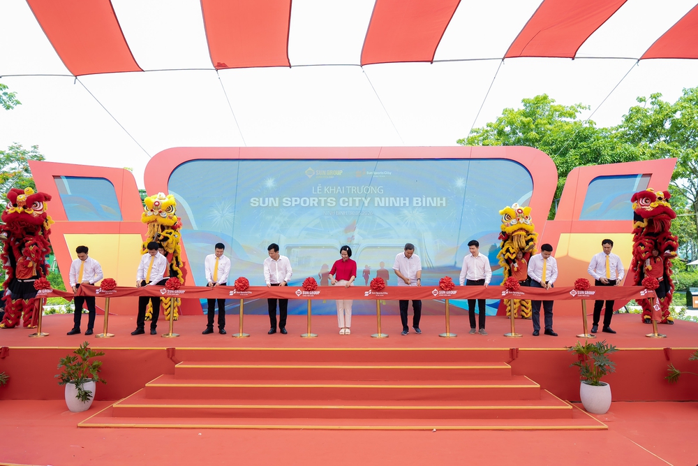 Ninh Bình chính thức có Công viên Thể thao đa năng quy mô hàng đầu Việt Nam do Sun Group đầu tư - Ảnh 1.