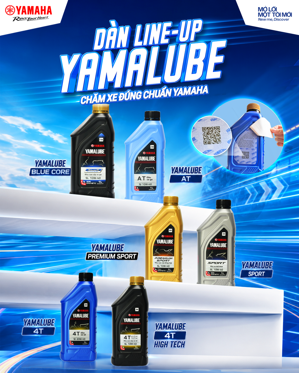 Dầu nhớt Yamalube - Chất xúc tác cho mọi hành trình - Ảnh 3. Dầu nhớt Yamalube - Chất xúc tác cho mọi hành trình - Ảnh 3.
