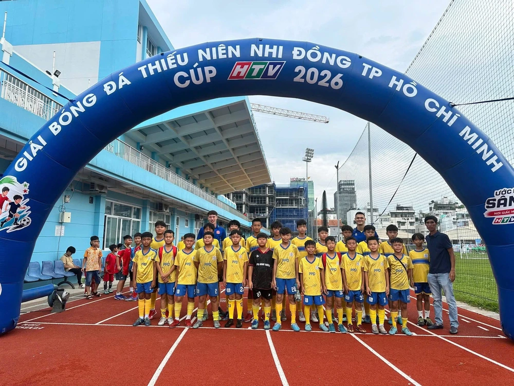 Đồng hành cùng World Cup 2026, cầu thủ nhí TP.HCM cùng thắp sáng giấc mơ - Ảnh 2. Đồng hành cùng World Cup 2026, cầu thủ nhí TP.HCM cùng thắp sáng giấc mơ - Ảnh 2.