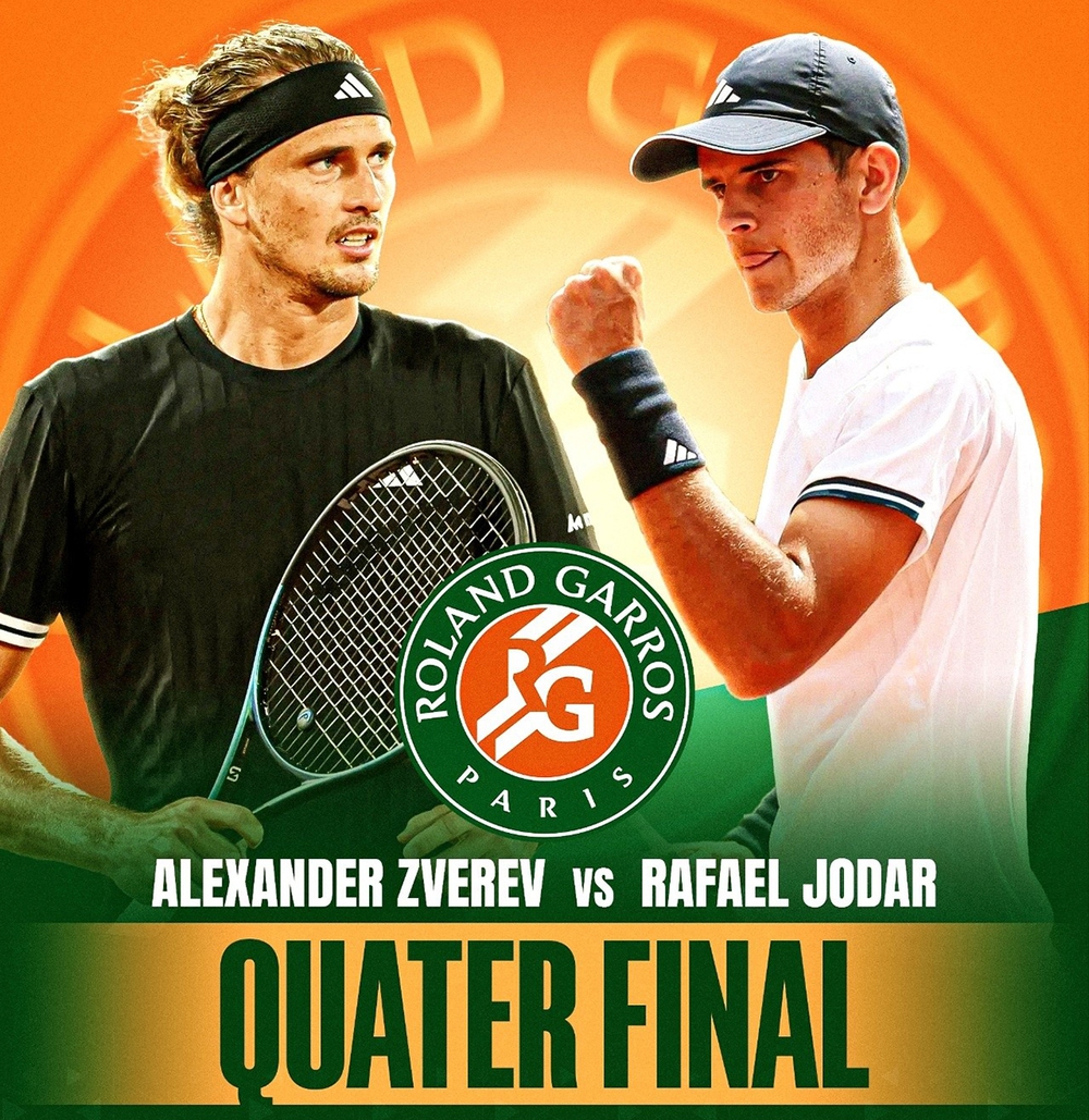 Lịch thi đấu Roland Garros 2026 hôm nay 2/6 - Ảnh 1. Lịch thi đấu Roland Garros 2026