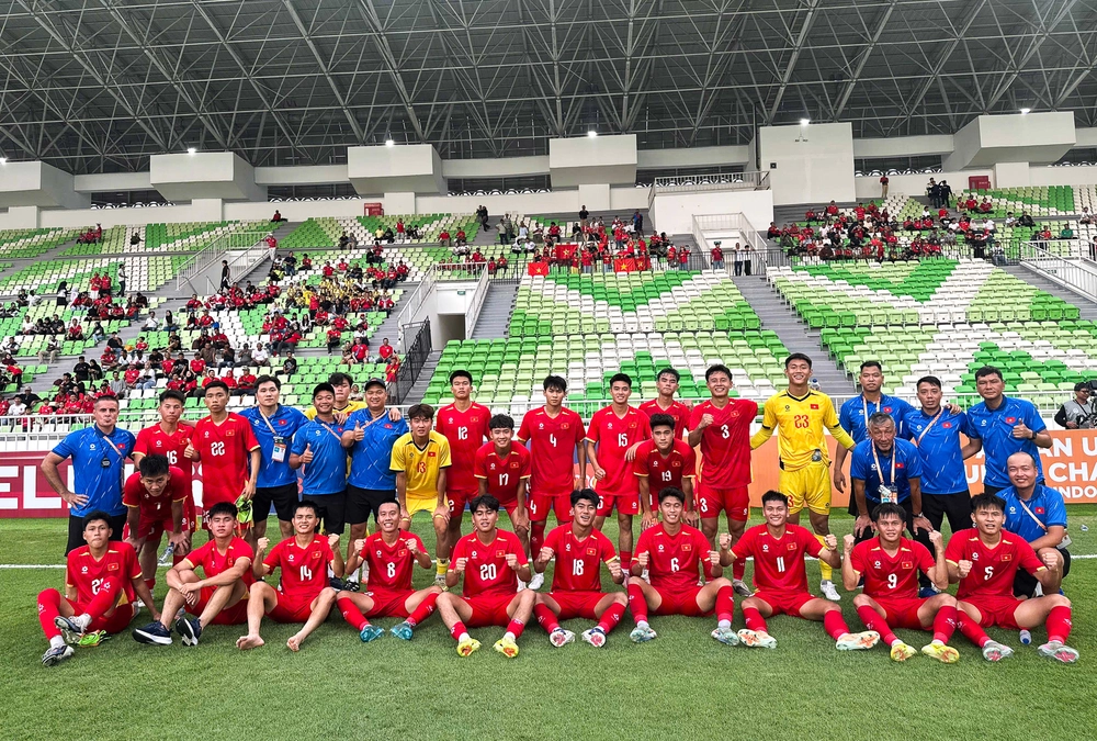 Giải vô địch Đông Nam Á 2026, U19 Việt Nam – U19 Timor Leste 3-0: U19 Việt Nam thắng thuyết phục - Ảnh 1. Giải vô địch Đông Nam Á 2026, U19 Việt Nam – U19 Timor Leste 3-0: U19 Việt Nam thắng thuyết phục - Ảnh 1.