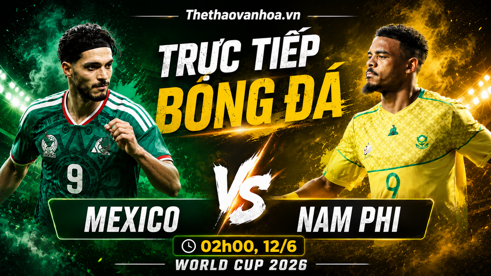 TRỰC TIẾP bóng đá Mexico vs Nam Phi 02h00 hôm nay, bảng A World Cup 2026 - Ảnh 4. TRỰC TIẾP bóng đá Mexico vs Nam Phi 02h00 hôm nay, bảng A World Cup 2026 - Ảnh 4.