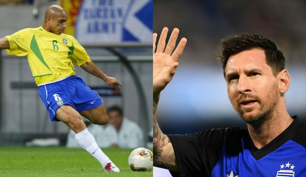 Roberto Carlos: 'Messi đá phạt ngày càng giỏi, có thể thi đấu ở World Cup 2030' - Ảnh 1. Roberto Carlos: 'Messi đá phạt ngày càng giỏi, có thể thi đấu ở World Cup 2030' - Ảnh 1.