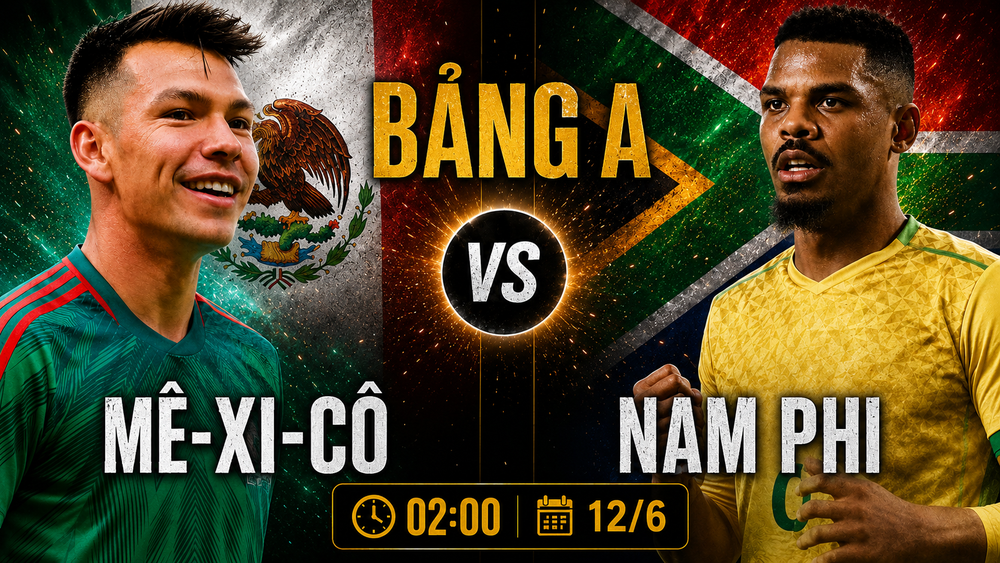 Tỷ lệ chiến thắng Mexico vs Nam Phi (bảng A World Cup 2026): Sự vượt trội của chủ nhà - Ảnh 1.