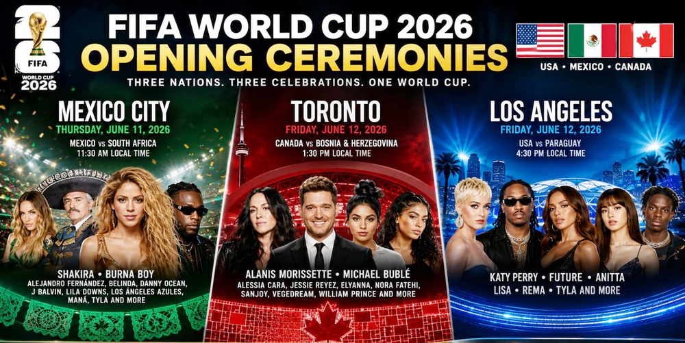 Đêm nay, khai mạc World Cup 2026: Xin chào World Cup 2026! - Ảnh 1. Đêm nay, khai mạc World Cup 2026: Xin chào World Cup 2026! - Ảnh 1.