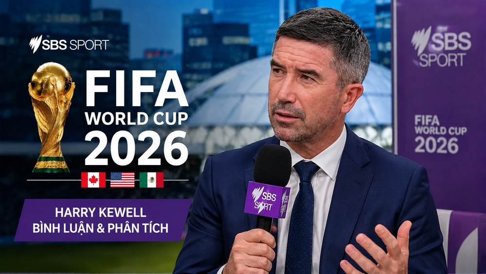 HLV Harry Kewell háo hức với World Cup 2026 - Ảnh 2. HLV Harry Kewell háo hức với World Cup 2026 - Ảnh 2.