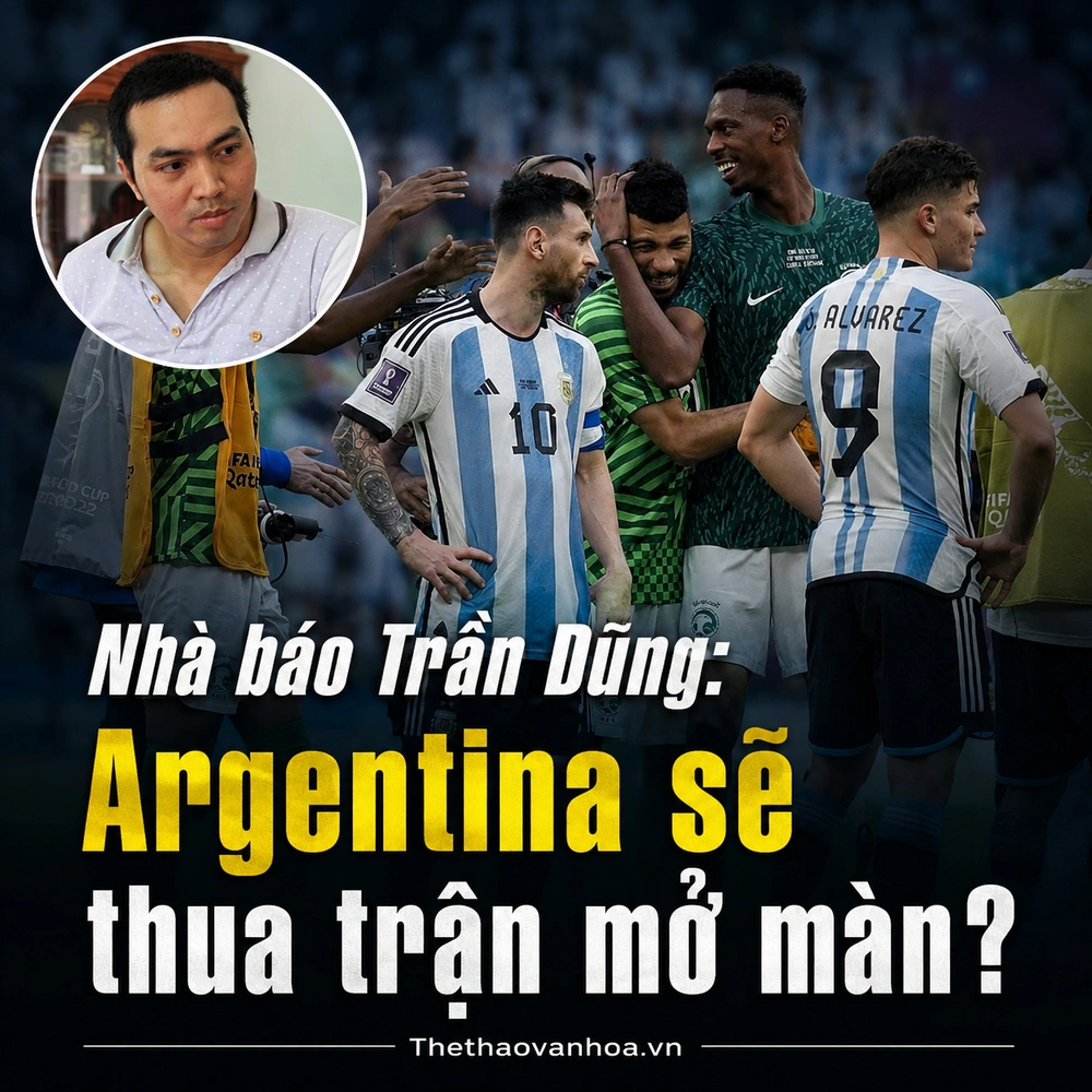 Nhà báo Trần Dũng: Argentina sẽ thua trận mở màn World Cup 2026? - Ảnh 1. Bảng J World Cup 2026: Argentina sẽ thua trận mở màn? - Ảnh 1.