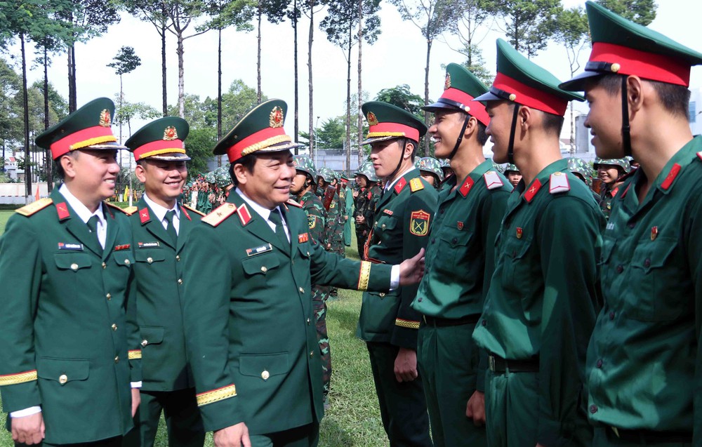 Dấu mốc trưởng thành của chiến sĩ mới Thành phố mang tên Bác - Ảnh 1. Dấu mốc trưởng thành của chiến sĩ mới Thành phố mang tên Bác - Ảnh 1.